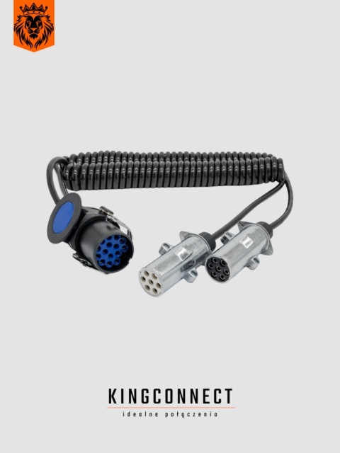 Adapter spiralny połączenie V3 wtyczki aluminiowe