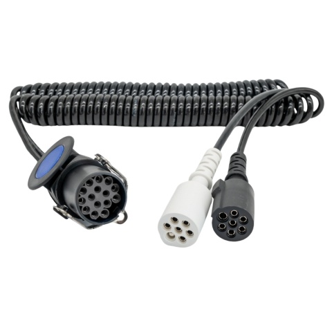 Adapter spiralny wtyczki obtrysk 3,5mb