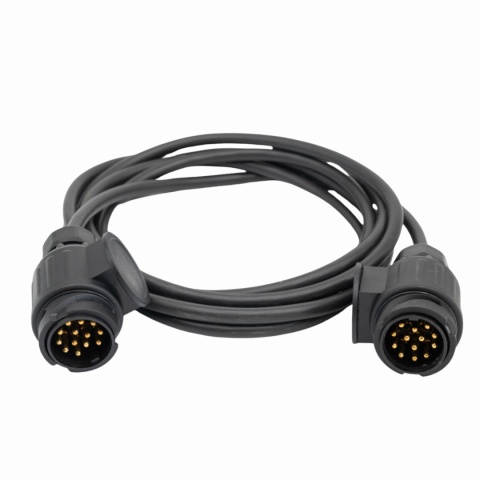 Przewód prosty 8 żyłowy z wtyczkami 12V/13 pin 3,0mb